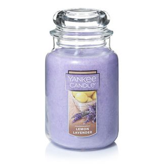 Yankee Candle Lemon Lavender Large Jar Retail Box No