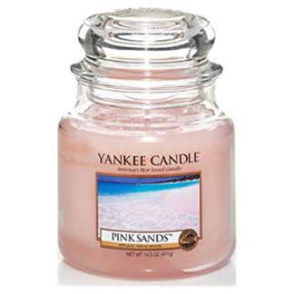 Yankee Candle Pink Sands Medium Jar Retail Box No warranty