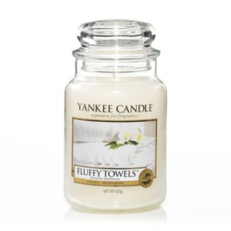 Yankee Candle Fluffy Towel Large Jar Retail Box No warranty