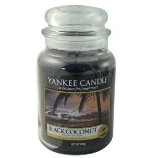 Yankee Candle Black Coconut Large Jar Retail Box No