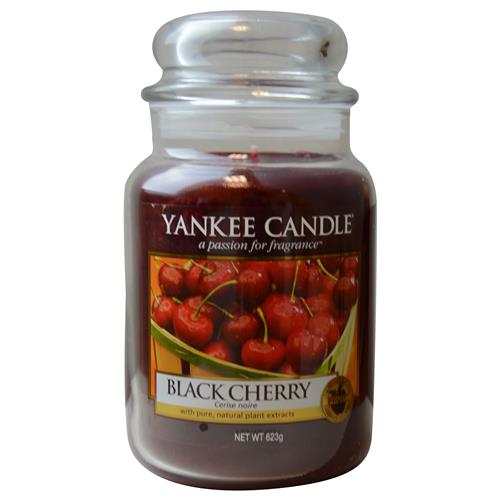 Yankee Candle Black Cherry Large Jar Retail Box