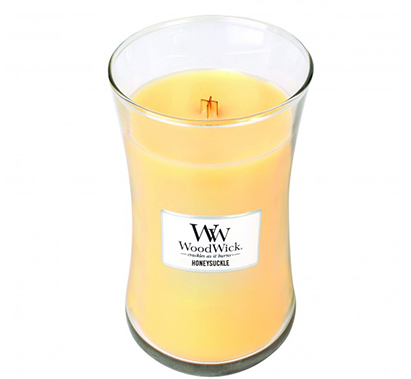 Woodwick Honey Suckle Large Jar Retail Box No warranty