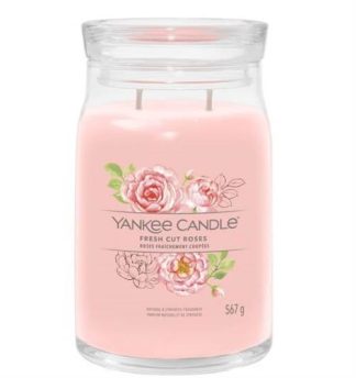Yankee Candle Signature Collection Fresh Cut Roses Large