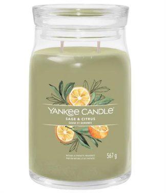 Yankee Candle Signature Collection Sage & Citrus Large Jar