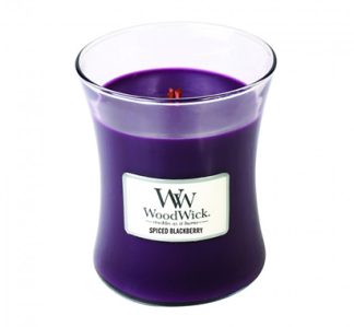 Woodwick Spiced Blackberry Medium Retail Box No warranty