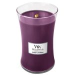 Woodwick Spiced Blackberry Large Jar Retail Box No warranty