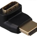 UniQue HDMI Male To Female 90 Degree Adaptor