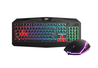 KWG ARIES E1 2-IN-1 GAMING RGB COMBO