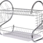 Casey 2 Layer 38cm Stainless Steel Dish Rack