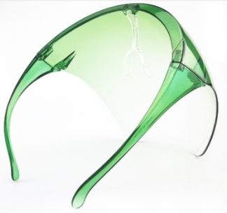 Casey Protective Faceshield Glasses Mask Green