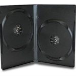 Unique Dvd Case Single Black 14Mm