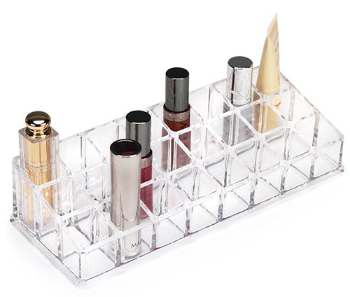 CASEY GLAM GURU LIPSTICK SHELF - CLEAR