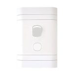 Lesco 2 Pole Flush Isolator Switch with Rectangle Flush
