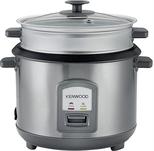 Kenwood Stainless Steel 1.8L Rice Cooker Retail Box 1 year