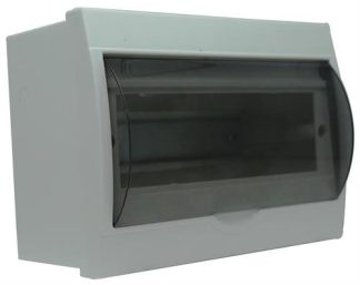 Solarix 8 Way DC Power Distribution Box with Transparent