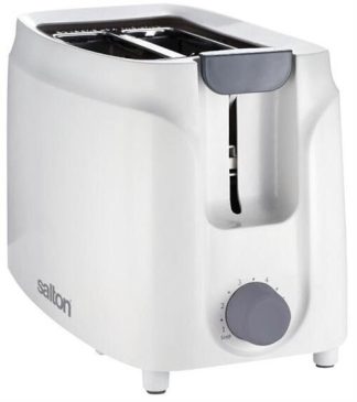 Salton 2 Slice Cool touch White Toaster