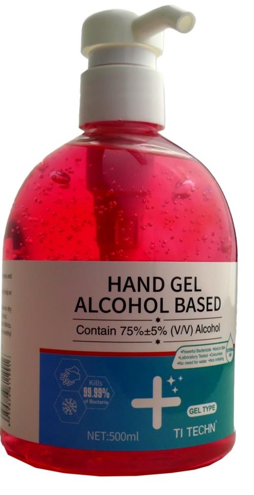 CASEY 500ML STRAWBERRY RED HAND SANITISE
