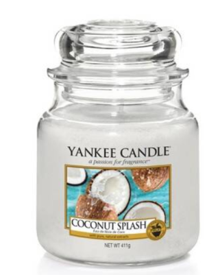 Yankee Candle Coconut Splash Medium Jar Retail Box No