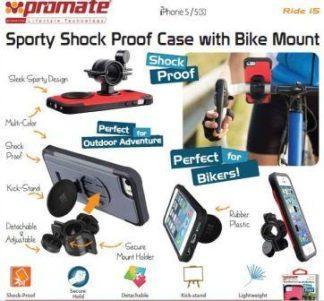 Promate Ride.i5 iPhone 5 Shock Proof rubberized case with a