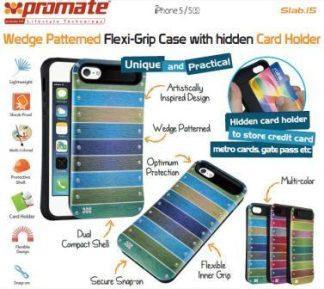 Promate Slab.i5 iPhone 5 Wedge Patterned Flexi