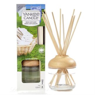 Yankee Candle Signature Reeds Clean Cotton 120ml Retail Box