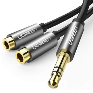Ugreen 3.5mm Audio Male To 2x Female Audio Splitter