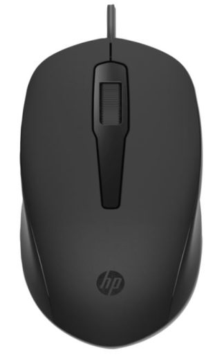 HP 150 Wired Mouse Optical Black