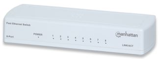 Manhattan 8-Port Fast Ethernet Switch