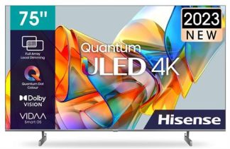 Hisense 75-Inch Class U6K Series Quantum ULED 4K UHD Smart TV