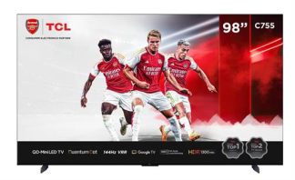 TCL 98 inch C755 Series Mini-LED UHD Google Smart TV