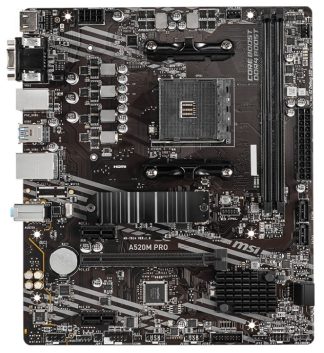 MSI A520M-PRO AMD AM4 MATX Gaming Motherboard