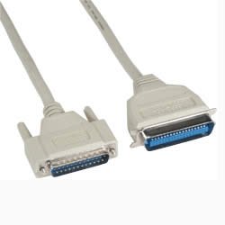 25 PIN PRINTER CABLE 1.8M PARELLEL