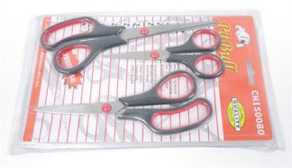 Casey 3 pc Professional Multipurpose Household Scissor Pack