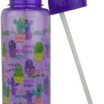 Casey FlipTop 1 Litre Plastic Water Bottle With Drinking