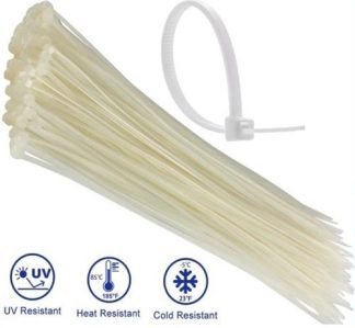 Noble Nylon Cable Ties 2.5 x 100mm Pack of 100 White