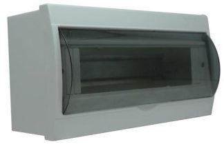 Solarix 12 Way DC Power Distribution Box with Transparent