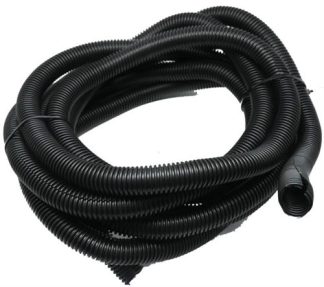 Solarix Flexible Conduit 20mm Diameter PVC Black 5 Metre