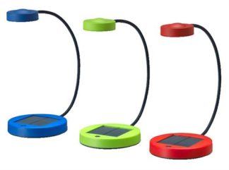 Noble SunLite Solar Powered Tabletop Lamp